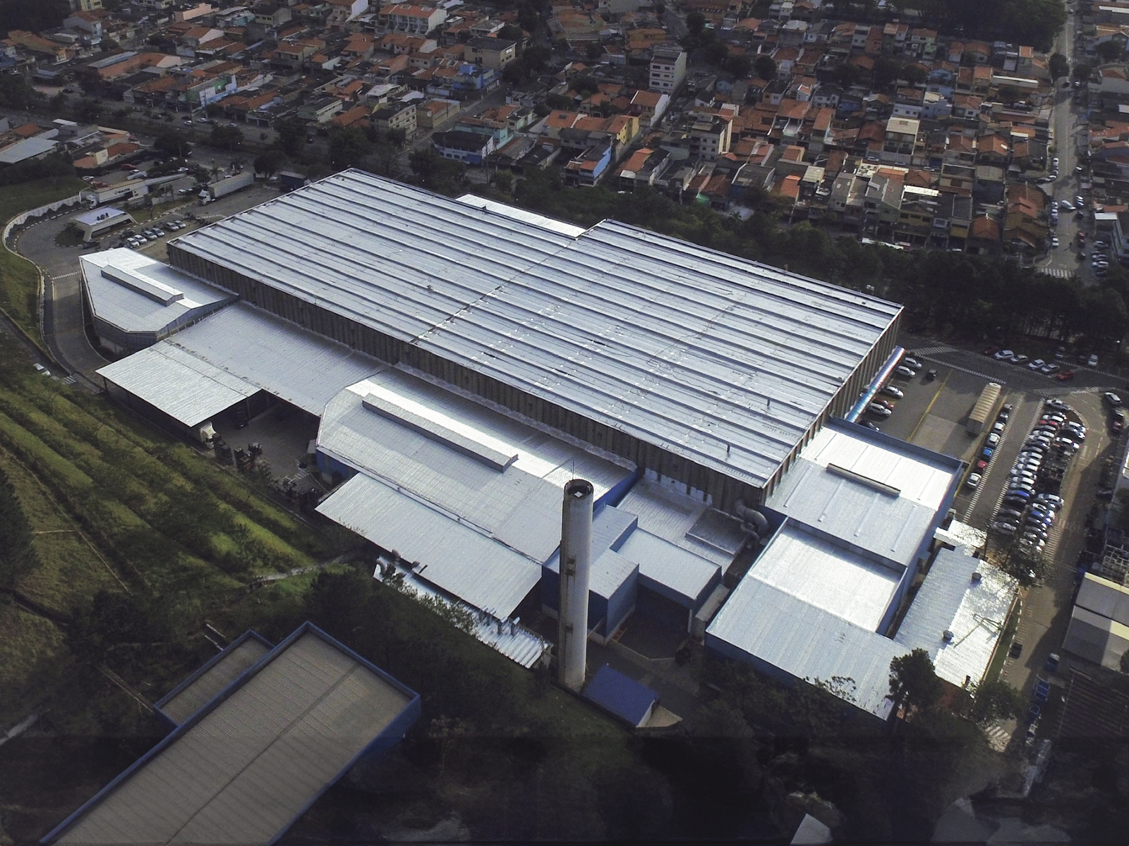 Telhado industrial